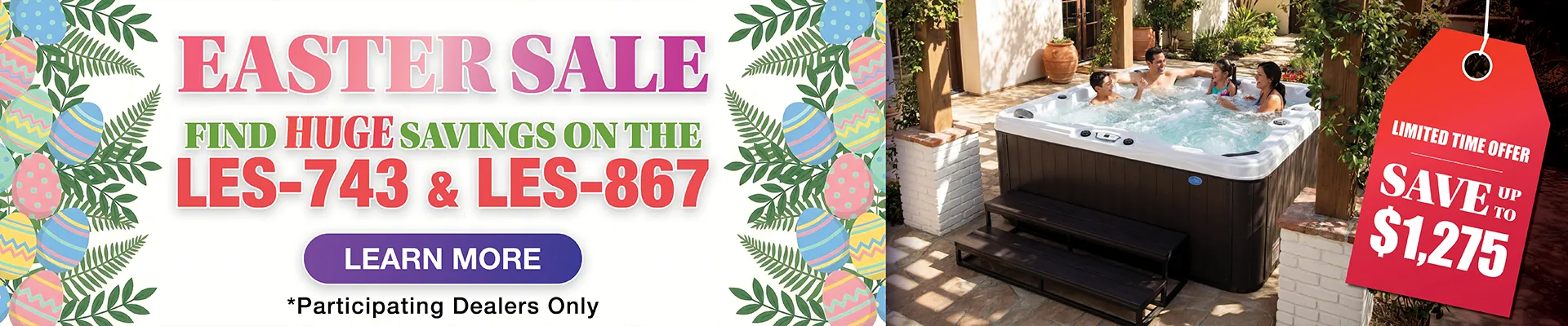 Calspas hot tub being used in a family setting - Malibu