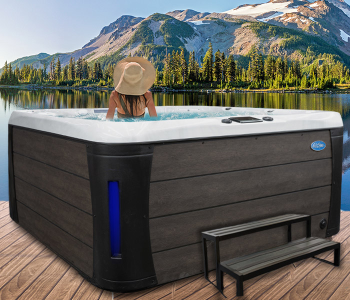 Calspas hot tub being used in a family setting - hot tubs spas for sale Malibu